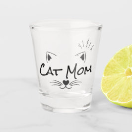 Copo de Shot de Gata Mãe - Presente Divertido para