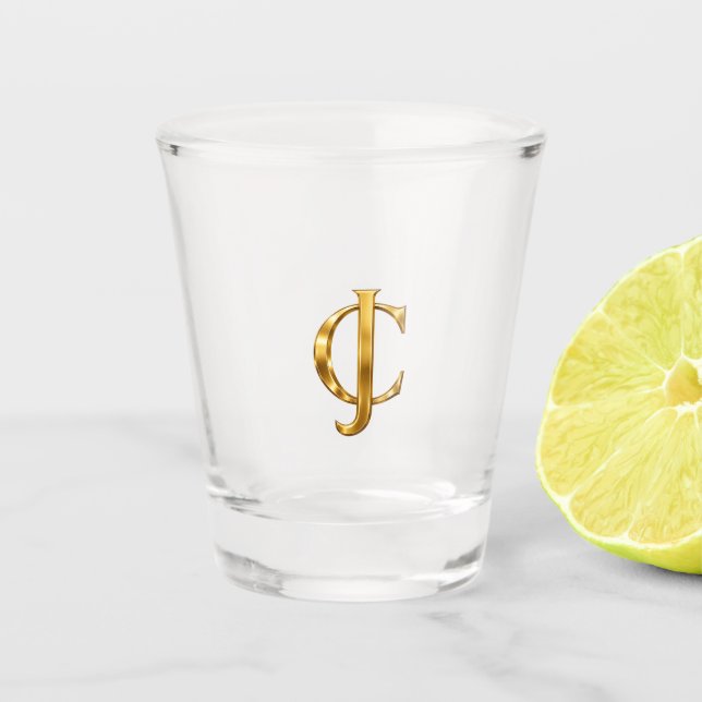copo de shot de James Cohen (Frente)