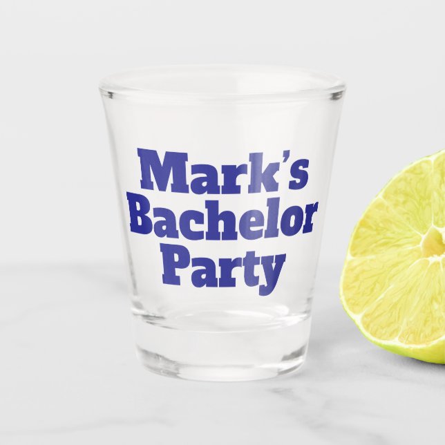 Copo de shot de presentes personalizados para Bach (Frente)