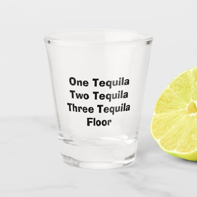 Copo de Shot de Tequila (Frente)