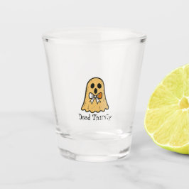 Copo De Shot Dead Thirsty – Custom Halloween Shot Glass