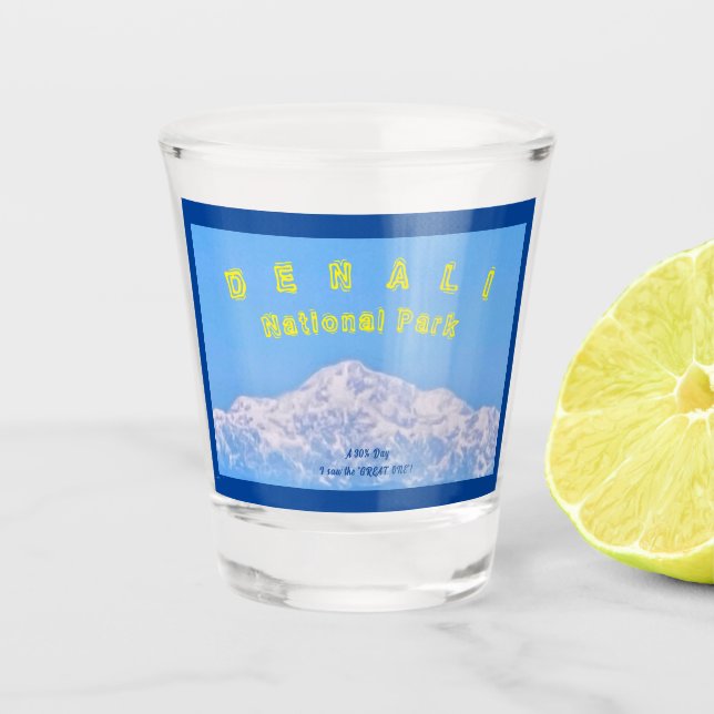 Copo De Shot Denali National Park Shot Glass (Frente)