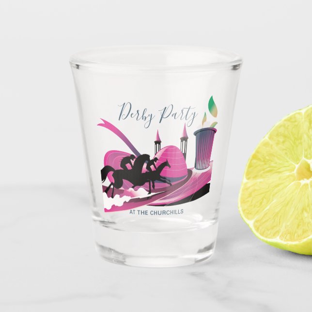 Copo De Shot Derby Party Art Deco (Frente)