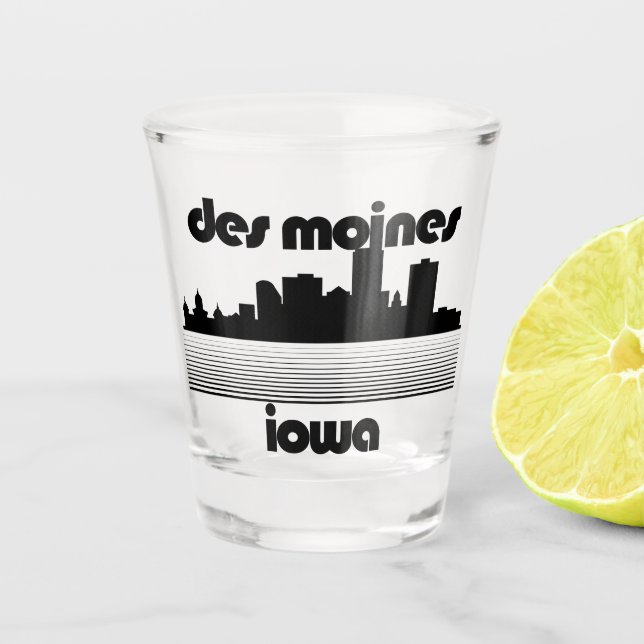 Copo De Shot Des Moines, Iowa (Frente)
