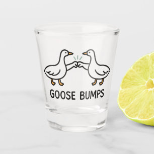Copo De Shot Desenho Animado Engraçado de Ganso Punho Cerrado
