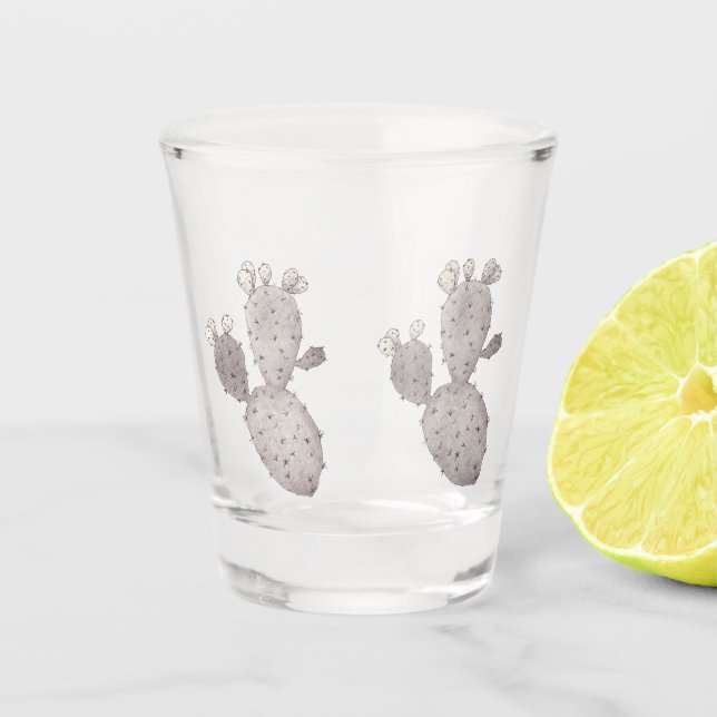 Copo De Shot Desert Cactus (Frente)