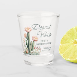 Copo De Shot Desert Vibes Festa de solteira Blooming Cactus
