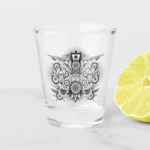 Copo De Shot Design de Tribo Artístico