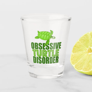 Copo De Shot Desordem obsessiva da tartaruga