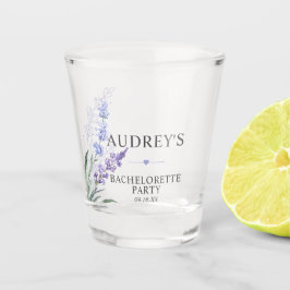 Copo De Shot Despedida de Solteira Roxa Lavanda com Estilo