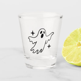 Copo De Shot Dia das Bruxas Fantasma