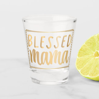 Copo De Shot Dia de as mães Love Mãe