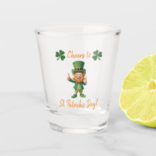 Copo De Shot Dia de São Patrício-Leprechaun-