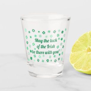 Copo De Shot Dia de São Patrício - Shamrocks com cobertores de