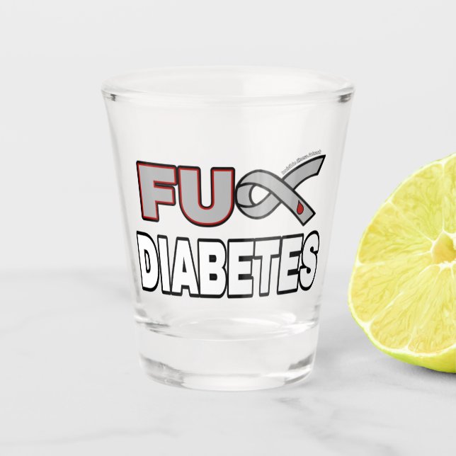Copo De Shot Diabetes FU (Frente)