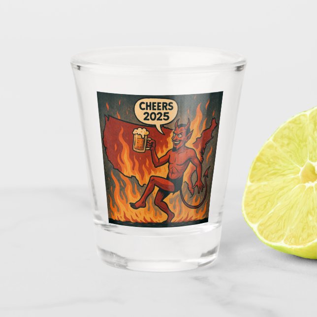 Copo De Shot Diabo (Frente)