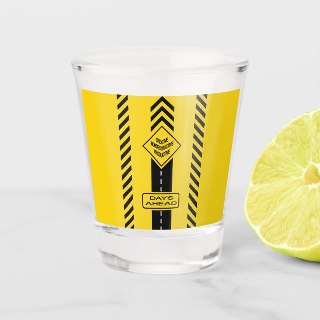 Copo De Shot Dias à Frente (Frente)