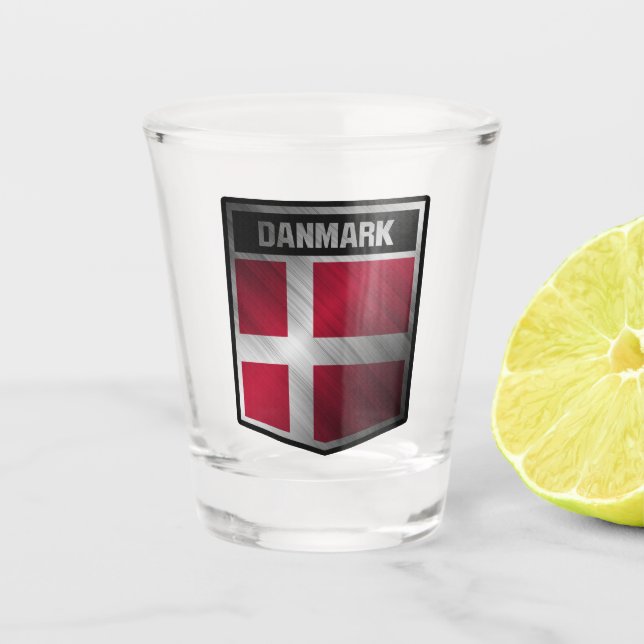 Copo De Shot Dinamarca (Frente)