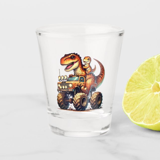 Copo De Shot Dinosaur  (Frente)