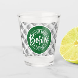 Copo De Shot Dito engraçado de golfe e cerveja para casamento d