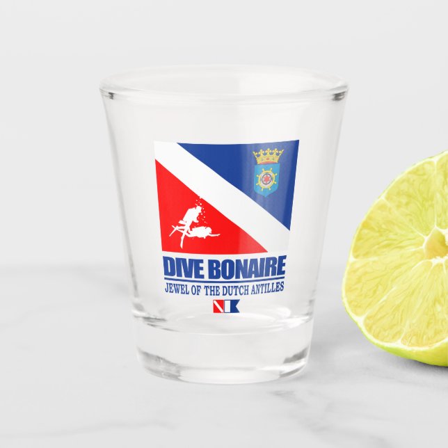 Copo De Shot Dive Bonaire (Frente)