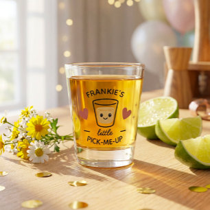 Copo De Shot Divertido Pequeno Nome Personalizado Para Dar Ener