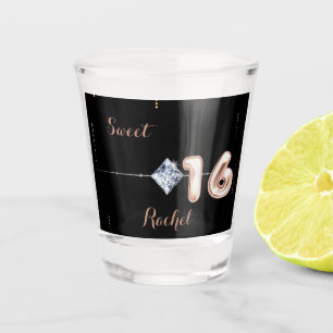 Copo De Shot Doce, 16 tiros de vidro