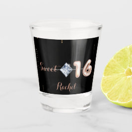 Copo De Shot Doce, 16 tiros de vidro