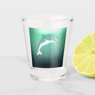 Copo De Shot Dolphin Fantasy