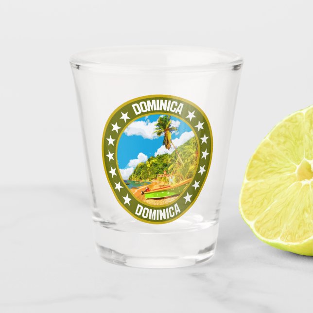 Copo De Shot Domínica (Frente)