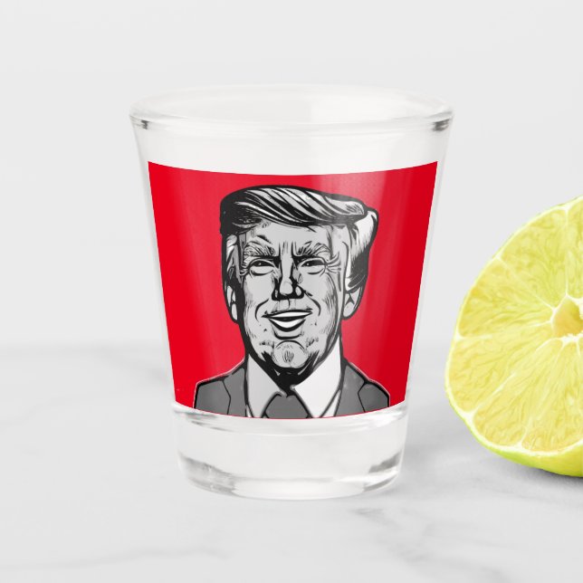 COPO DE SHOT DONALD TRUMP (Frente)