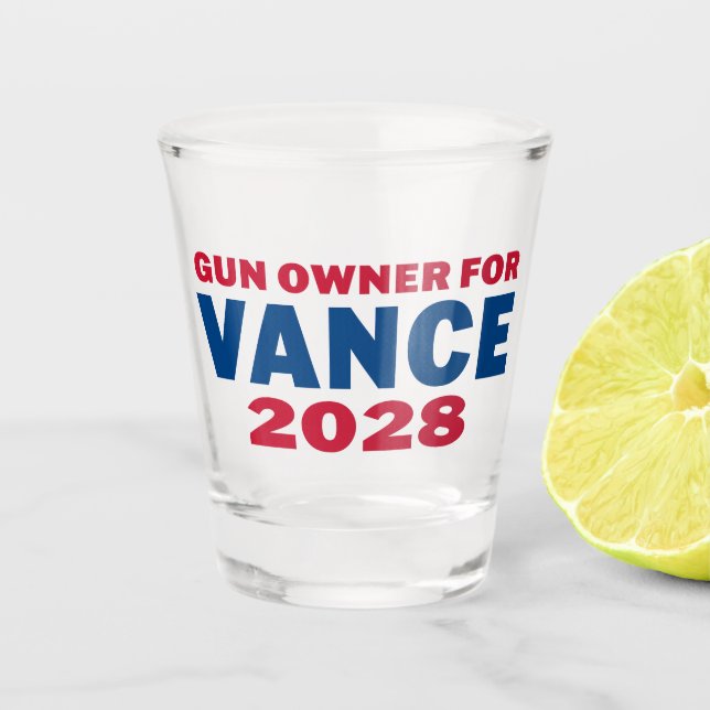 Copo De Shot Dono de Arma para Vance 2028 (Frente)