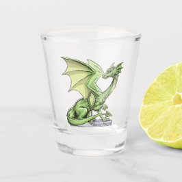 Copo De Shot Dragão de Birthstone de agosto: Peridot