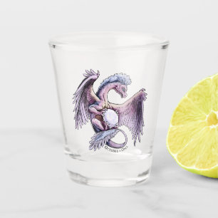 Copo De Shot Dragão de Birthstone de outubro: Opal