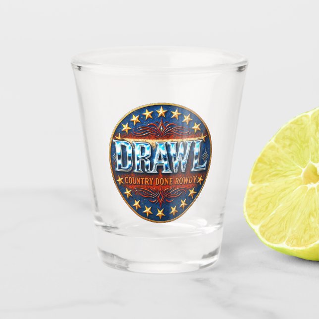Copo De Shot Drawl Shot Glass (Frente)