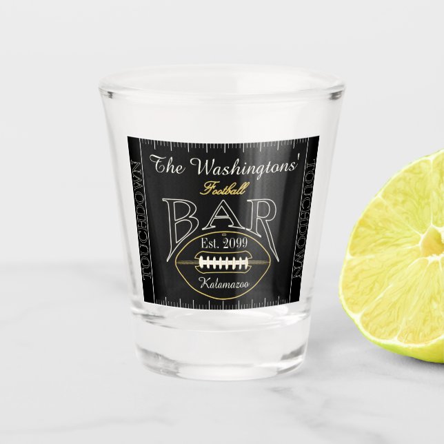 Copo De Shot Drinkware, Bar Americano de Futebol (Frente)