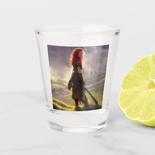Copo De Shot Druid Warrior Princesa Fantasy Art