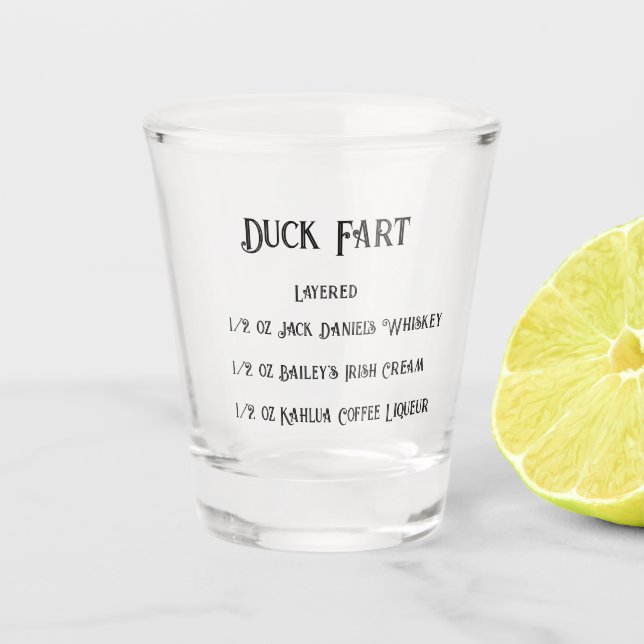 Copo De Shot Duck Fart Novelty (Frente)