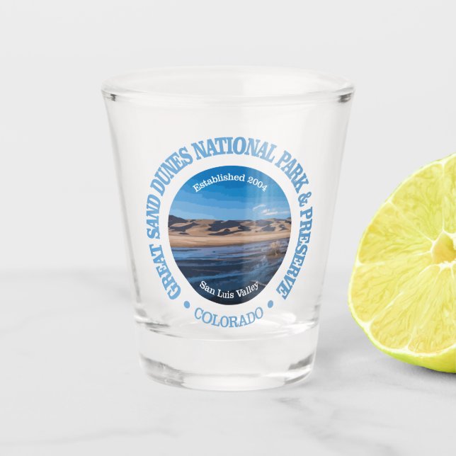 Copo De Shot Dunas de Areia excelente NP2 (Frente)