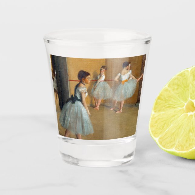 Copo De Shot Edgar Degas A Dança Foyer na Ópera (Frente)