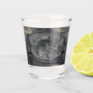 Copo De Shot Edimburgo Caveira e bósforos