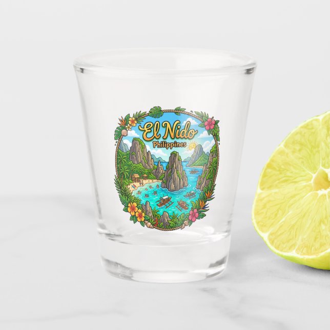 Copo De Shot El Nido Filipinas (Frente)