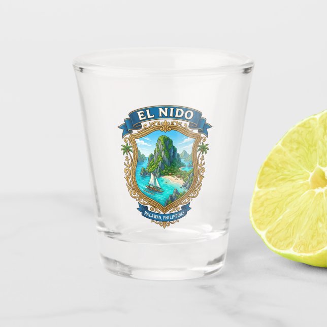 Copo De Shot El Nido Filipinas (Frente)