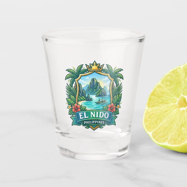 Copo De Shot El Nido Filipinas (Frente)