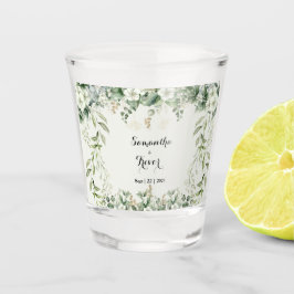 Copo De Shot Elegância Botânica: Vidro com Na moda