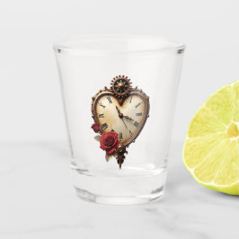 Copo De Shot Elegância Eterna – Coração Mecânico