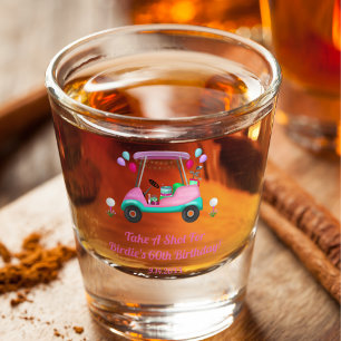 Copo De Shot Elegante carrinho de golfe para festa de aniversár