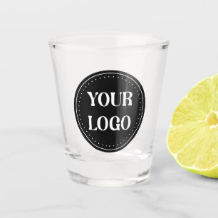Copo De Shot elegante, moderno, refinado e editável.