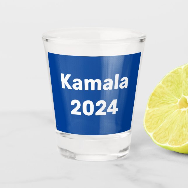 Copo De Shot Eleições Presidenciais De Kamala 2024 (Frente)