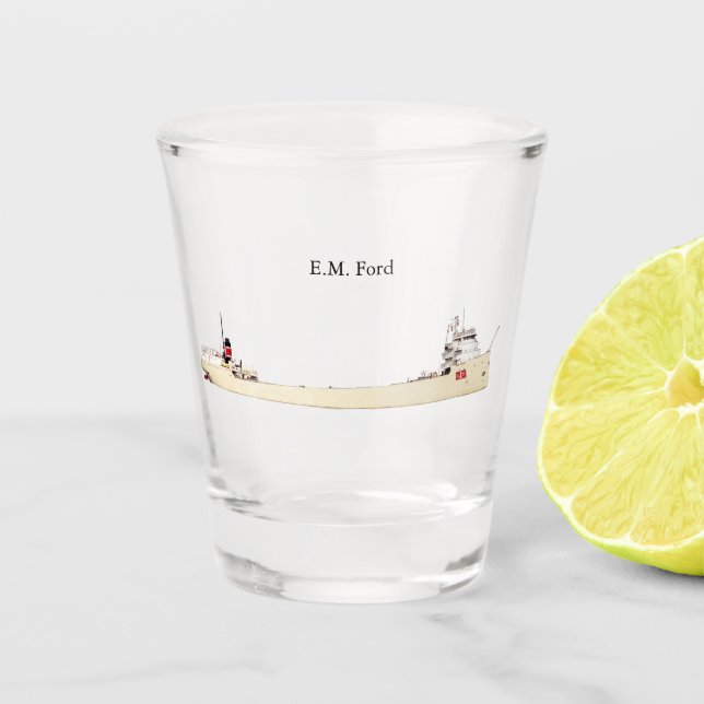 Copo De Shot EM Ford shot glass (Frente)